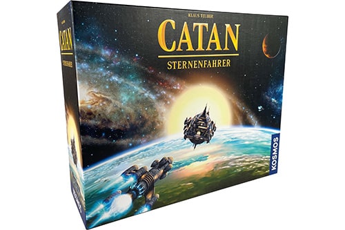 Freigestelltes Produktfoto des Spiels Sternenfahrer Catan