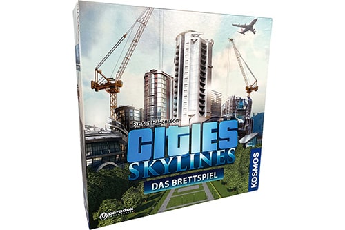 Freigestelltes Produktfoto des Spiels Cities Skylines