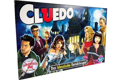 Freigestelltes Produktfoto des Spiels Cluedo